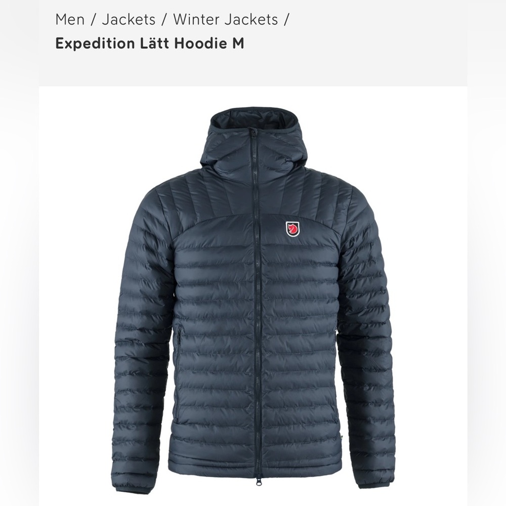 Fjallraven Expedition Lätt Hoodie M - Navy